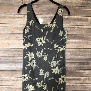 Tommy Bahama 100% Silk Floral Hawaiian Dress
